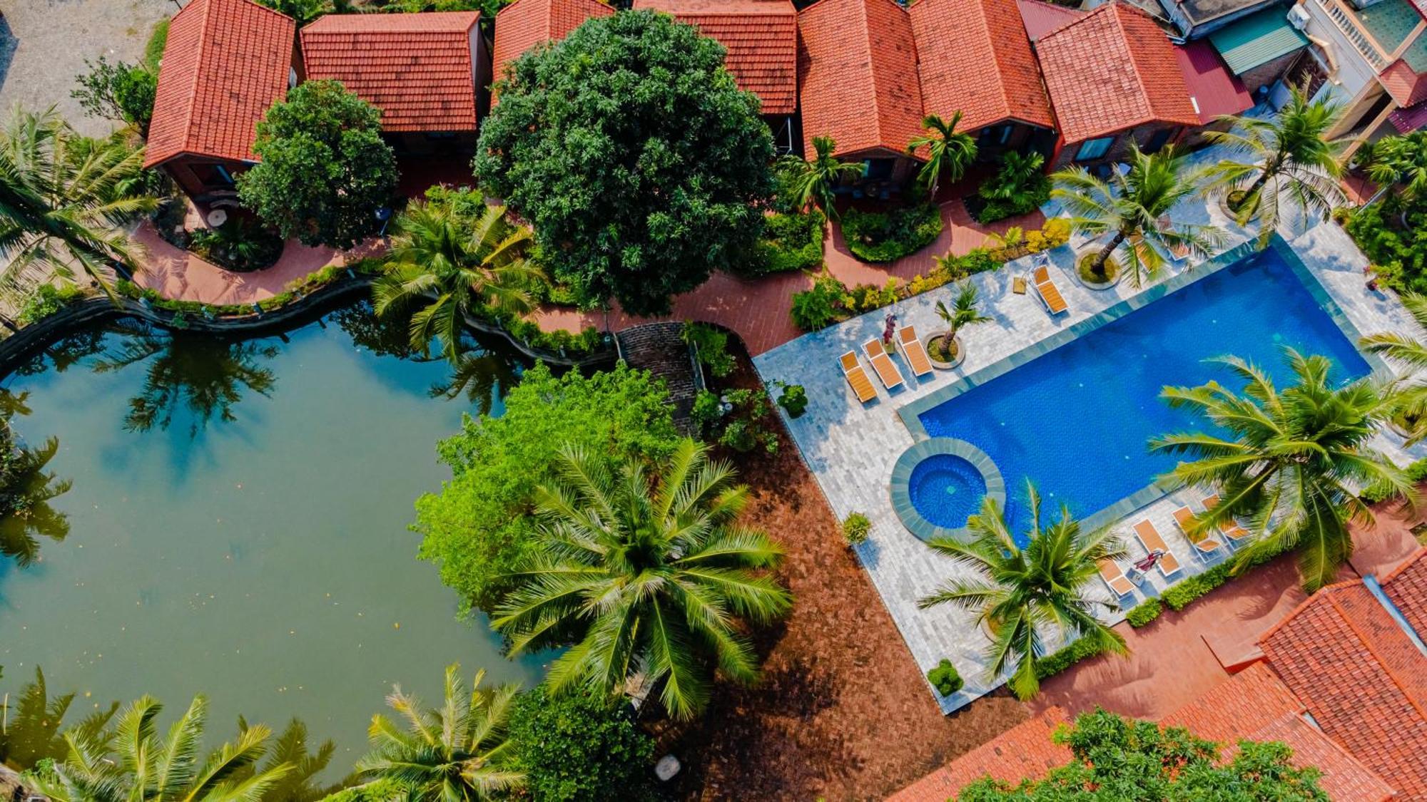 Tam Coc Green Garden Bungalow Ninh Binh Exterior foto