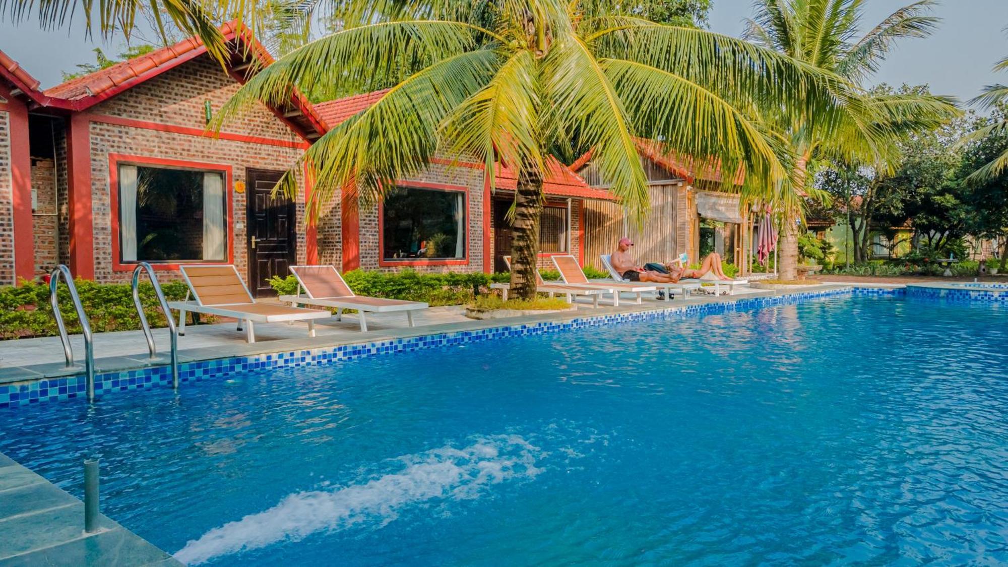Tam Coc Green Garden Bungalow Ninh Binh Exterior foto