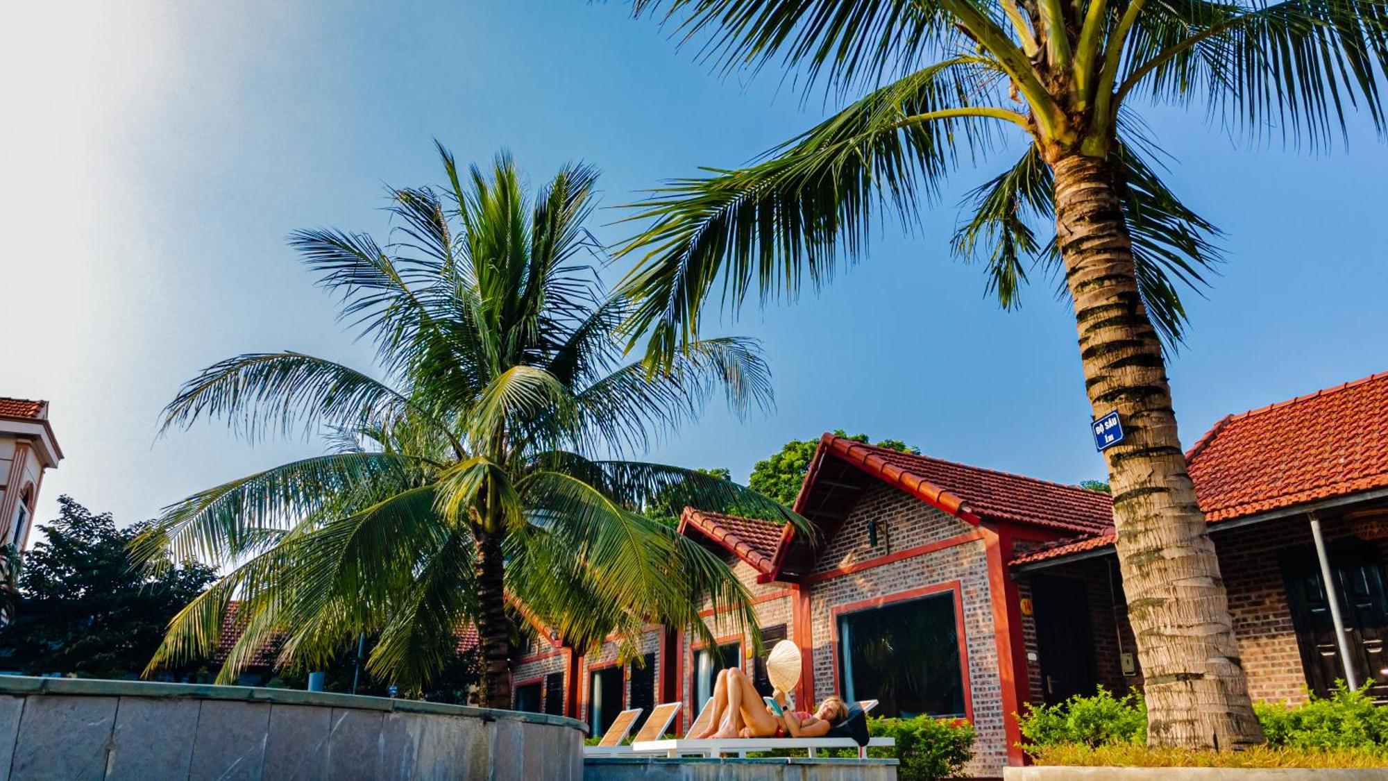 Tam Coc Green Garden Bungalow Ninh Binh Exterior foto