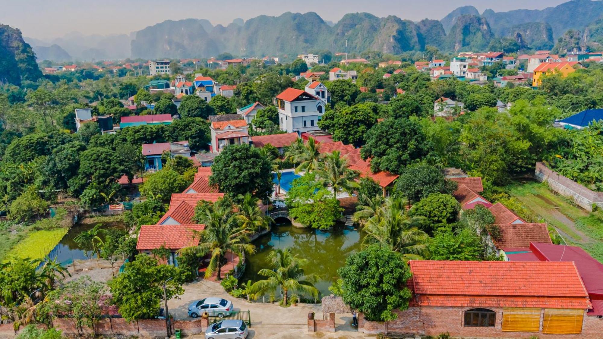 Tam Coc Green Garden Bungalow Ninh Binh Exterior foto